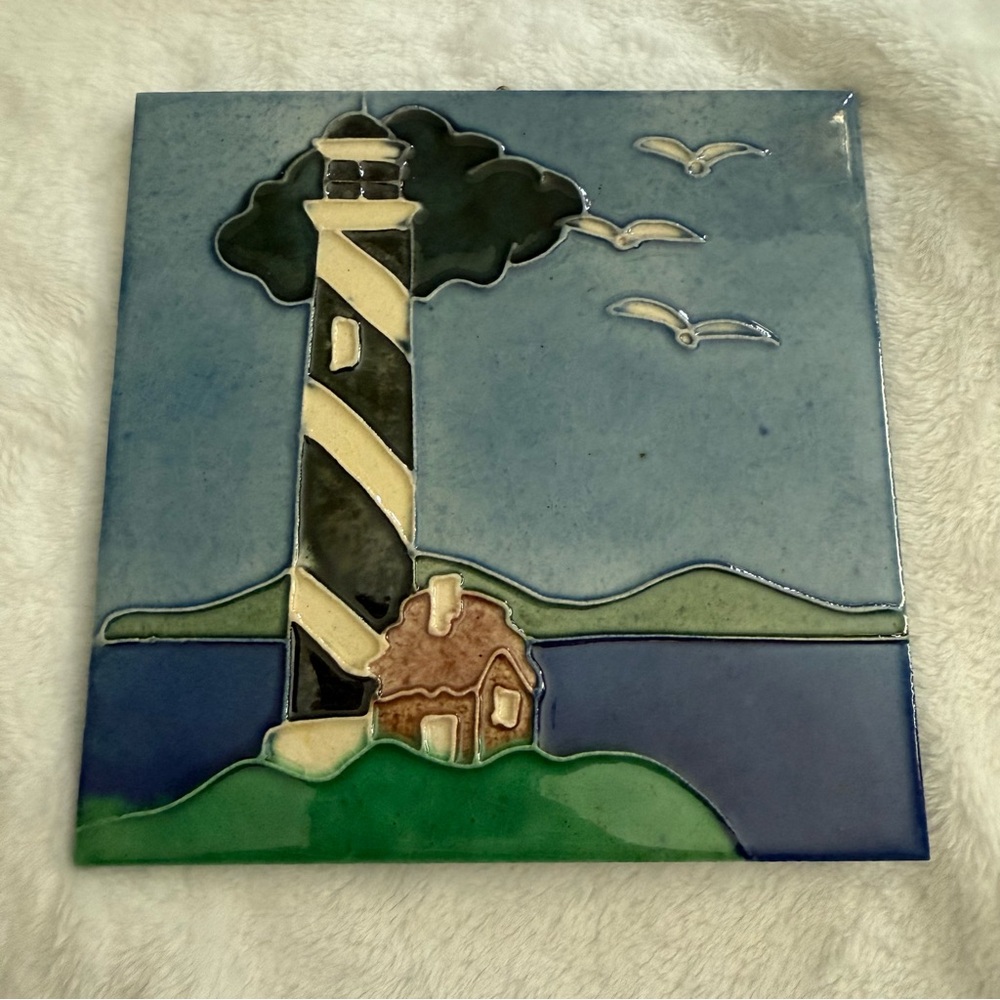 Lighthouse Tile Art
